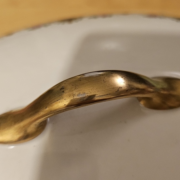 Vintage Michelaud Limoges Made in France 13 inch lidded serving dish - Picture 8 of 13